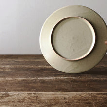 画像をギャラリービューアに読み込む, こいずみみゆき 太リム皿8寸_黄