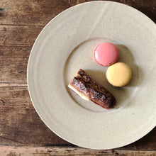 画像をギャラリービューアに読み込む, こいずみみゆき 太リム皿8寸_黄