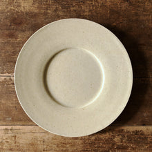 画像をギャラリービューアに読み込む, こいずみみゆき 太リム皿8寸_黄