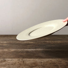 画像をギャラリービューアに読み込む, こいずみみゆき 太リム皿8寸_黄