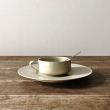 画像をギャラリービューアに読み込む, こいずみみゆき 太リム皿8寸_黄