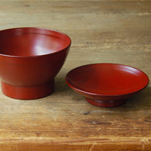 画像をギャラリービューアに読み込む, 蜂谷隆之 くらわんか椀蓋_朱