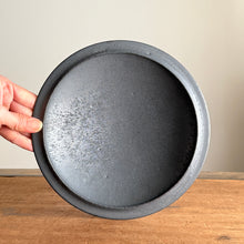 画像をギャラリービューアに読み込む, 船串篤司 F19 plate round 21cm 黒
