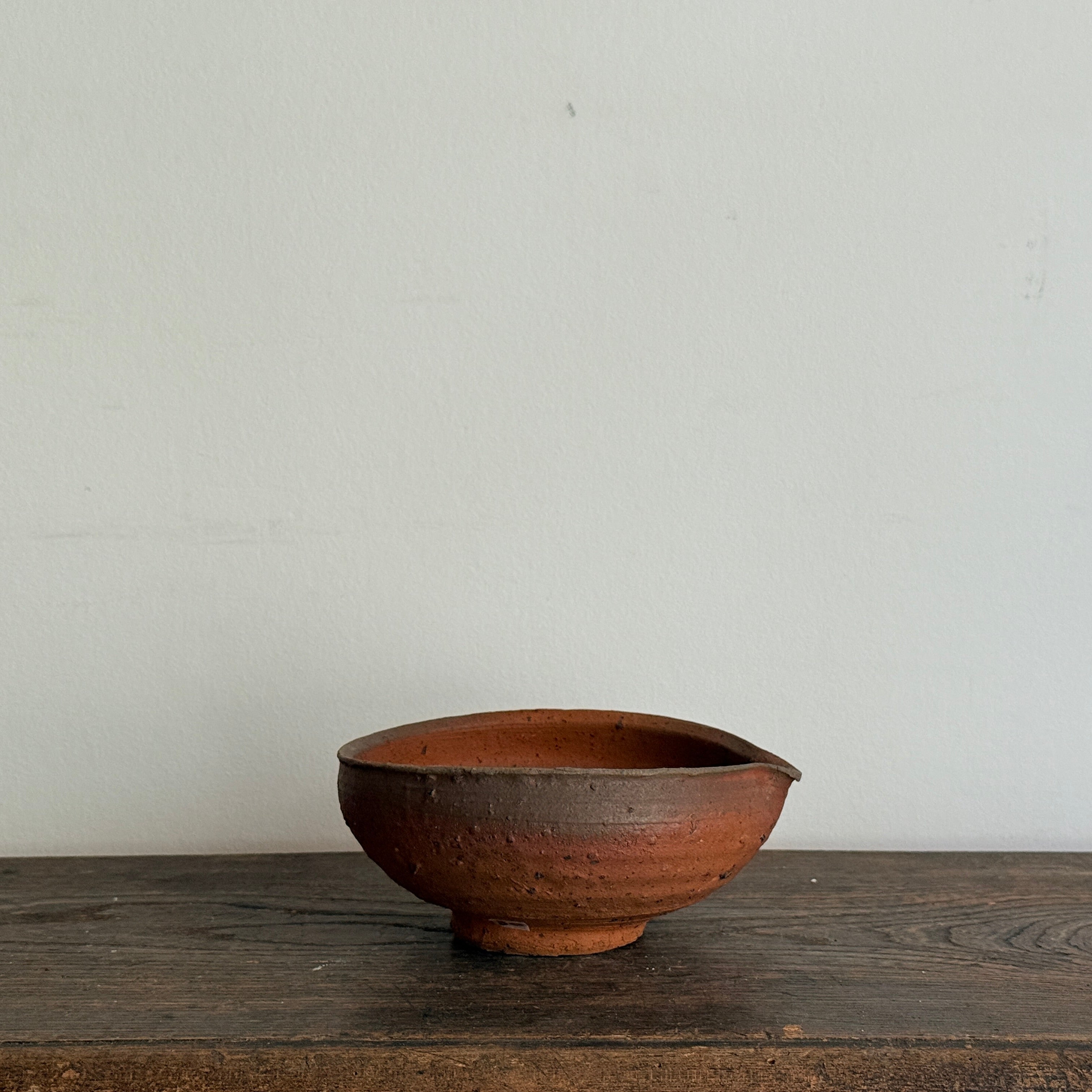 値下げしました　森岡成好　南蛮焼締　片口 値下げしました 森岡成好 南蛮焼締 片口 - メルカリ